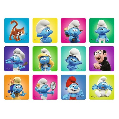Пазл Trefl The Smurfs Смурфикам весело 2 in 1+memos (5900511936568)
