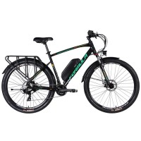 Електровелосипед Formula eCURSOR MAN AM DD 29" 21" 48B 13А*г 500Вт 2026 чорно-зелений (ELB-FR-29-246)