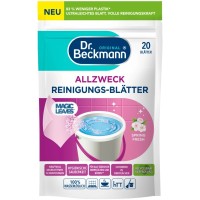 Засіб для миття підлоги Dr. Beckmann Magic Leaves Розчинні серветки для прибирання Весняна свіжість 20 шт. (4008455097312)