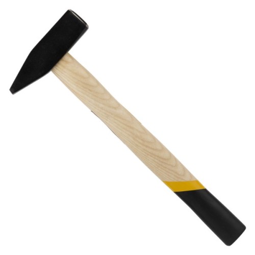 Молоток Sigma 1000г слюсарна дерев'яна ручка (дуб) (4316401)