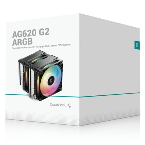 Кулер до процесора Deepcool AG620 G2 ARGB (R-AG620-BKAMMG2-G)
