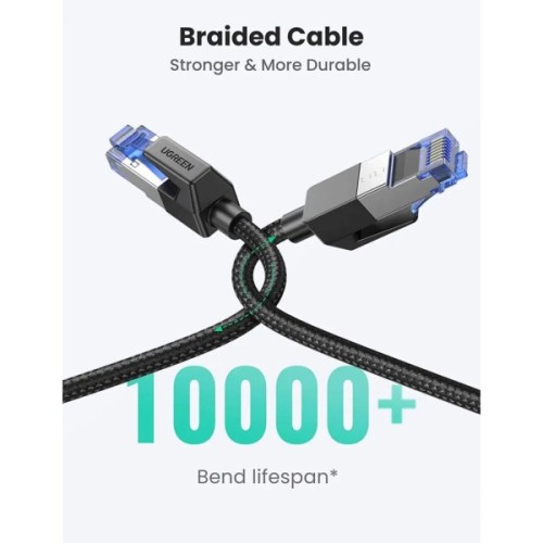 Патч-корд 2м, S/FTP cat 7 RJ-45 COPPER Ugreen (U_80431)