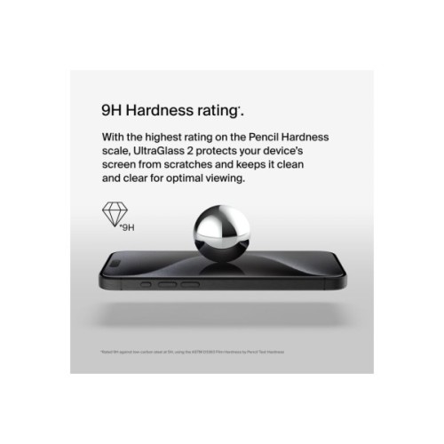 Скло захисне Belkin UltraGlass2 AM iPhone 15 Pro Max (OVA134ZZ)