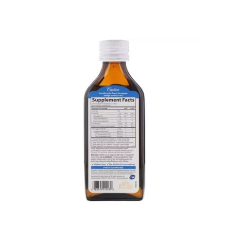 Жирні кислоти Carlson Риб'ячий Жир для Дітей, Лимонний Смак, Kid's Fish Oil Lemon, (CAR-01543)