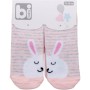 Шкарпетки дитячі Bibaby із зайчиками (68216-12-18-pink)