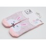 Шкарпетки дитячі Bibaby із зайчиками (68216-12-18-pink)