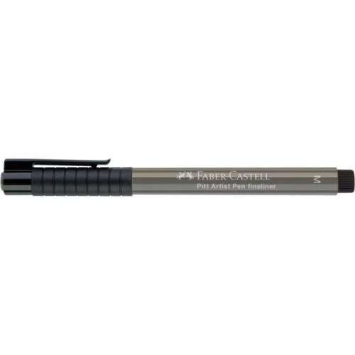 Лайнер Faber-Castell Pitt Artist Pen Fineliner India ink pen товщина М (0,7 мм) колір теплий сірий IV №273 (32054)