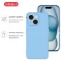 Чохол до мобільного телефона Intaleo SoftShell Apple iPhone 15 Light Blue (1283126585227)