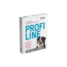 Нашийник для тварин ProVET Profiline для великих порід (інсектоакарицид) 70 см кораловий (4823082431007)