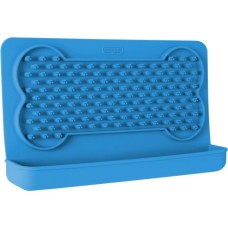 Посуд для собак Dexas Килимок для злизування ласощів горизонтальний (блакитний) (0084297309985)