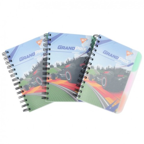 Блокнот Yes В6 Grand prix 144 аркуша пластикова обкладинка (681983)