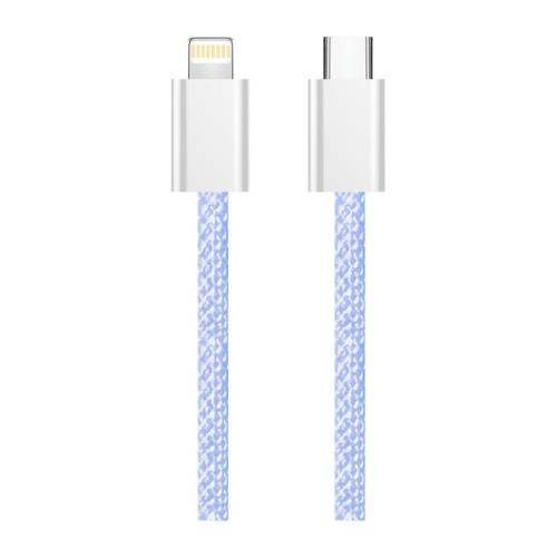 Дата кабель USB-C to Lightning 1.0m 27W purple ColorWay (CW-CBPDCL061-PU)
