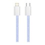 Дата кабель USB-C to Lightning 1.0m 27W purple ColorWay (CW-CBPDCL061-PU)