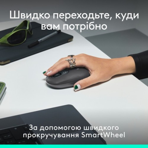 Комплект Logitech POP Icon Combo Bluetooth UA Graphite (920-013156)