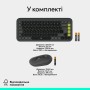 Комплект Logitech POP Icon Combo Bluetooth UA Graphite (920-013156)