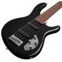 Бас-гітара Cort Action V Plus Black (Action Bass V Plus BK)
