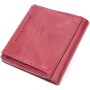 Гаманець Grande Pelle З натуральної шкіри Бордовий (16798)