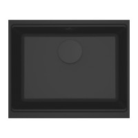 Мийка кухонна Elleci TIME 105 under top Nero 40