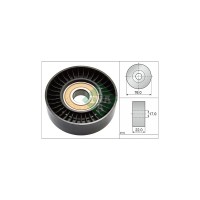 Ролик натягувача ременя INA 531 0677 30