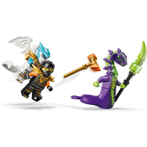 Конструктор LEGO Ninjago Робот Коула для місії і Дракон Зейн (71854)