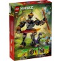 Конструктор LEGO Ninjago Робот Коула для місії і Дракон Зейн (71854)