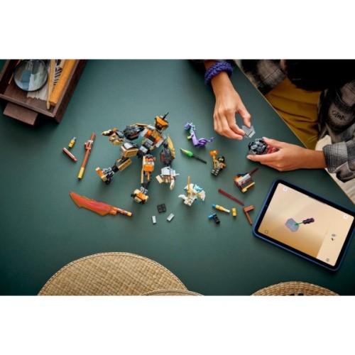 Конструктор LEGO Ninjago Робот Коула для місії і Дракон Зейн (71854)