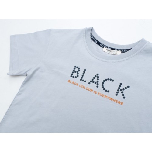 Футболка дитяча Breeze BLACK (20962-140B-gray)