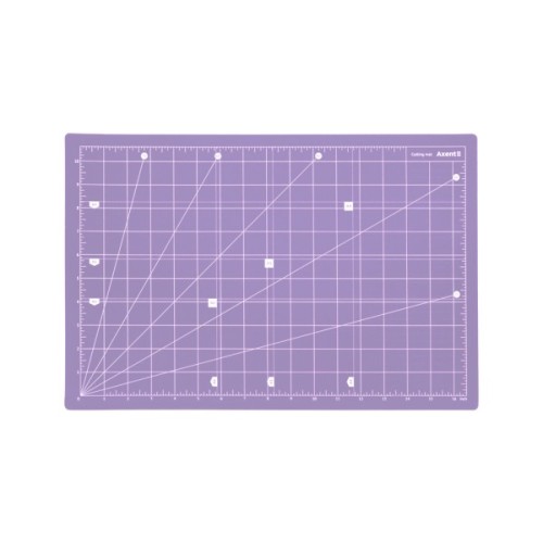 Самовідновлювальний килимок для різання Axent А3, тришаровий бузковий (7902-36-A)