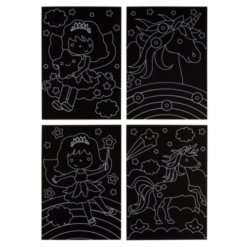 Набір для творчості 1 вересня Казковий світ Скретч-арт (954580)