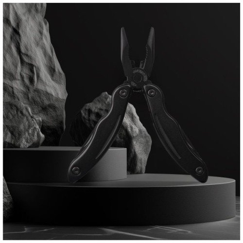 Мультитул TheGeneral Versa 9 функцій 165 мм у чохлі чорний (1689TG-1)