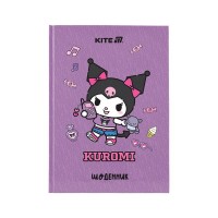 Щоденник шкільний Kite Kuromi, тверда обкладинка (HK25-262-3)