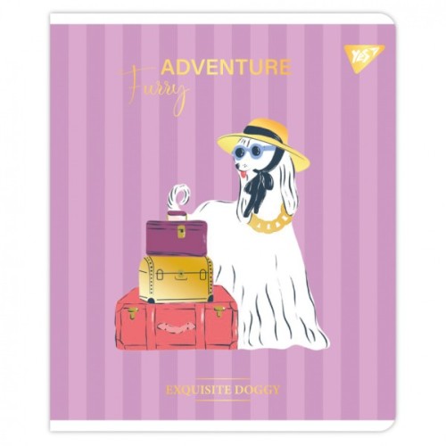Зошит Yes Exquisite doggy А5 48 аркушів клітинка (767548)