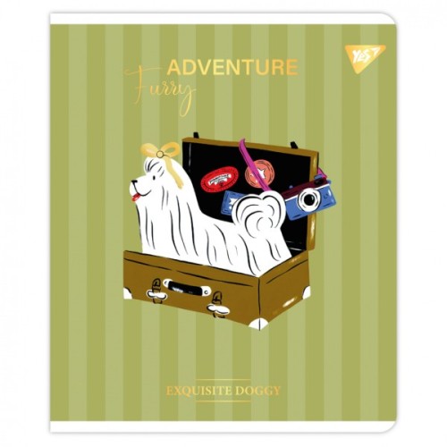 Зошит Yes Exquisite doggy А5 48 аркушів клітинка (767548)