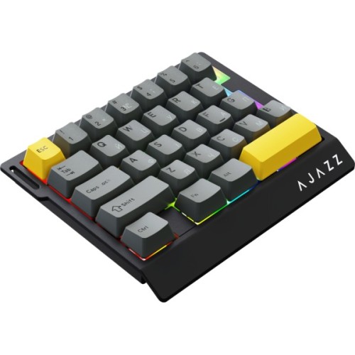 Клавіатура Ajazz AK029 Ice Island Magnetic Switch USB UA Black/Yellow (AK029-I-BY)