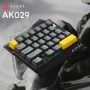 Клавіатура Ajazz AK029 Ice Island Magnetic Switch USB UA Black/Yellow (AK029-I-BY)