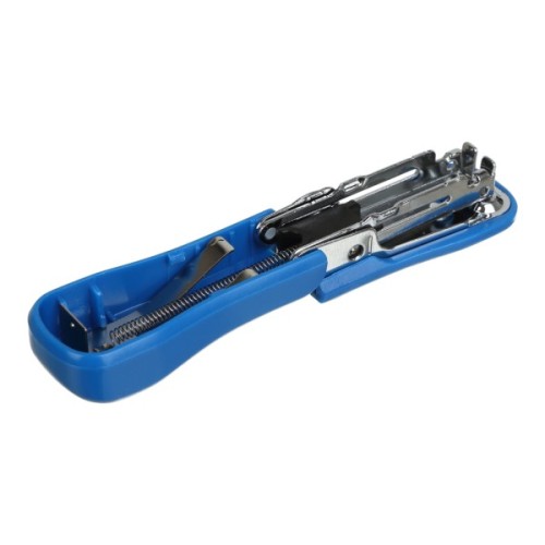 Степлер Buromax пластиковий МІНІ, 10 аркушів, (скоби №10), 58 х 22 х 32 мм, синій (BM.4133-02)