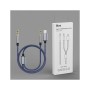 Кабель мультимедійний USB-C to 2x3.5mm M 1.2m blue XoKo (XK-MH-270)