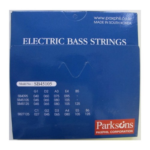 Струни для гітари Parksons Electric Bass (45-105) (SB45105)