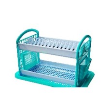 Сушарка для посуду Консенсус 2 яруси біла (000026142)