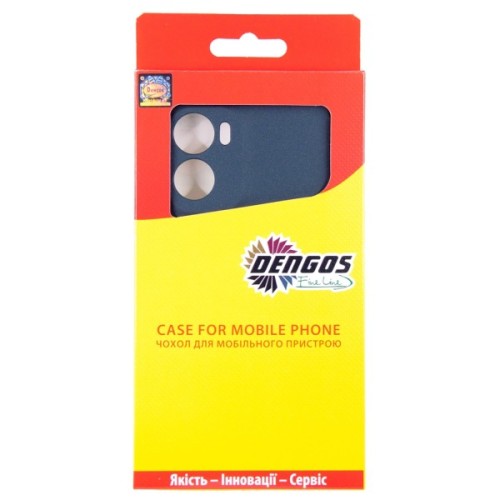 Чохол до мобільного телефона Dengos Motorola G05 Carbon+glass Blue (DG-KM-179)