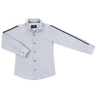 Сорочка дитяча Breeze з лампасами (G-336-140B-gray)