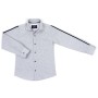 Сорочка дитяча Breeze з лампасами (G-336-140B-gray)