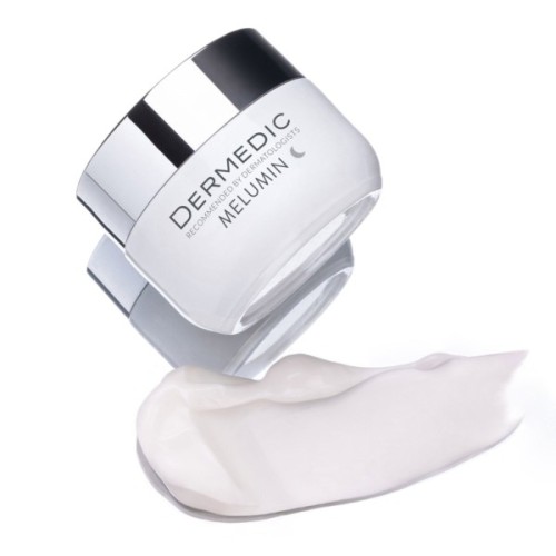 Крем для обличчя Dermedic Melumin Нічний крем-концентрат проти пігментації 50 мл (5901643177102)