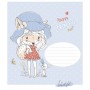 Зошит Школярик Star Happy princess 12 аркушів клітинка (012-3491K)