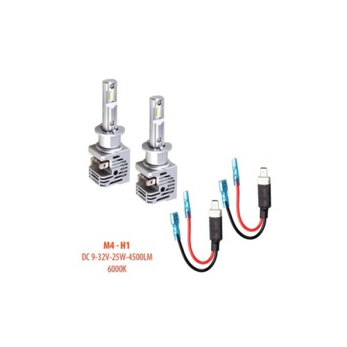 Автолампа PULSO LED-chips CREE/9-32v/2x25w/4500Lm/6000K (M4-H1)