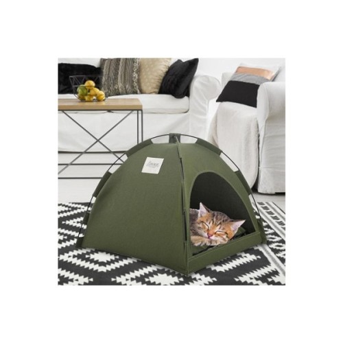 Будиночок для тварин Lapka Намет зелений (LPK-01)