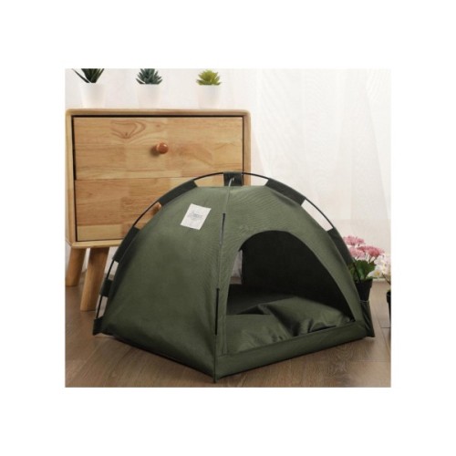 Будиночок для тварин Lapka Намет зелений (LPK-01)