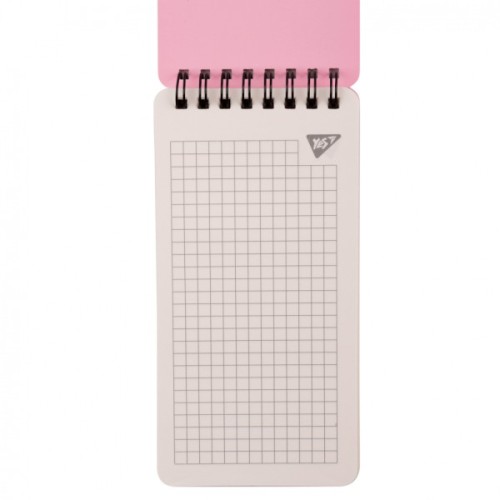 Блокнот Yes 80x160 60 аркушів на спиралі BBH клітинка (151877)