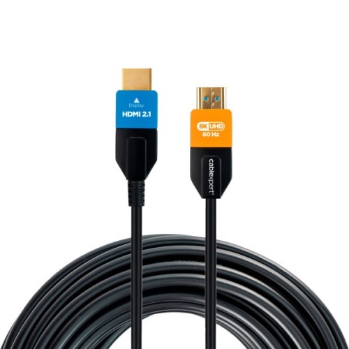 Кабель мультимедійний HDMI M to HDMI M 30.0m V2.1 8K60Hz/4K120Hz AOC Cablexpert (CC-HDMI8K-AOC-30M)
