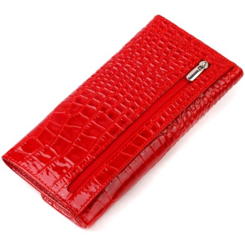 Портмоне Canpellini З натуральної шкіри Червоне (21699)